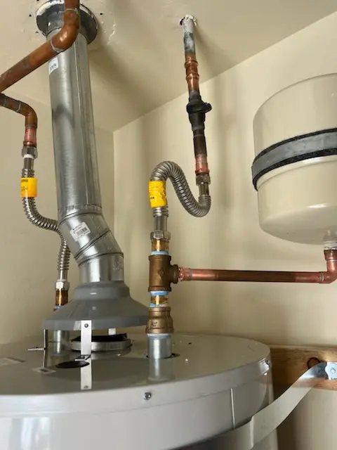 Water heater installation and plumbing repair in Carroll Meadows