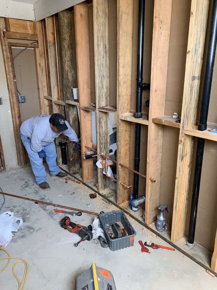 Commercial rough-in plumbing for Trenchless Sewer Repair in Carroll Meadows